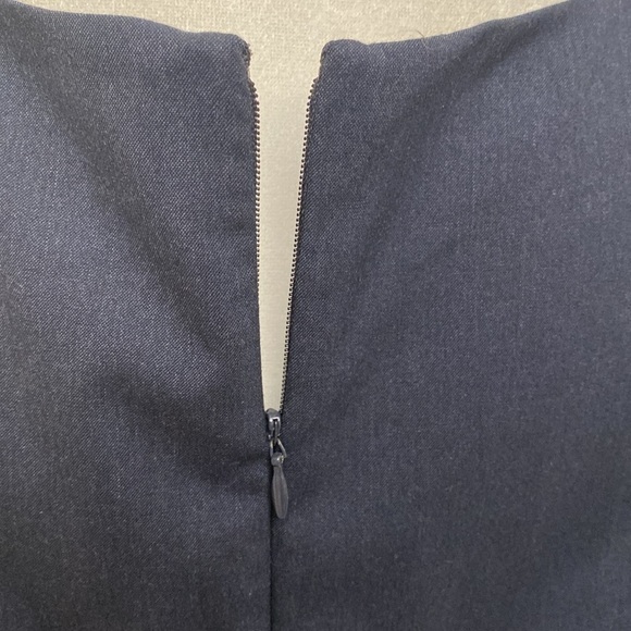 Gap tweed sleeveless sheath dress Women’s 8 wool blend preppy office Acadamia - Picture 4 of 7